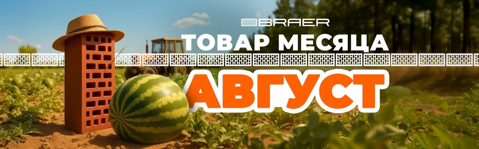 Товар месяца август
